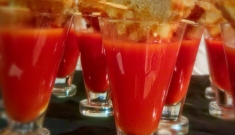 Grilled Cheese and Tomato Soup Shooter